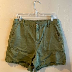 Aerie Green Shorts